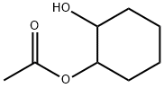 Acetic acid 2-hydroxycyclohexyl ester Structure