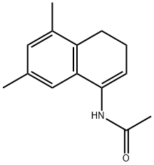 N-(5,7-Dimethyl-3,4-dihydronaphthalen-1-yl)acetamide Structure