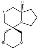 (3R,8''aR)-hexahydrospiro[1,5-oxazinane-3,4''-pyrrolo[2,1-c]morpholine] 구조식 이미지