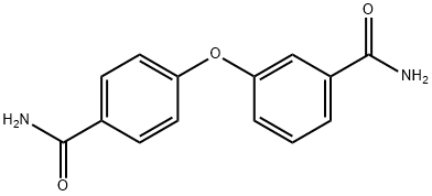 Benzamide, 3-[4-(aminocarbonyl)phenoxy]- Structure