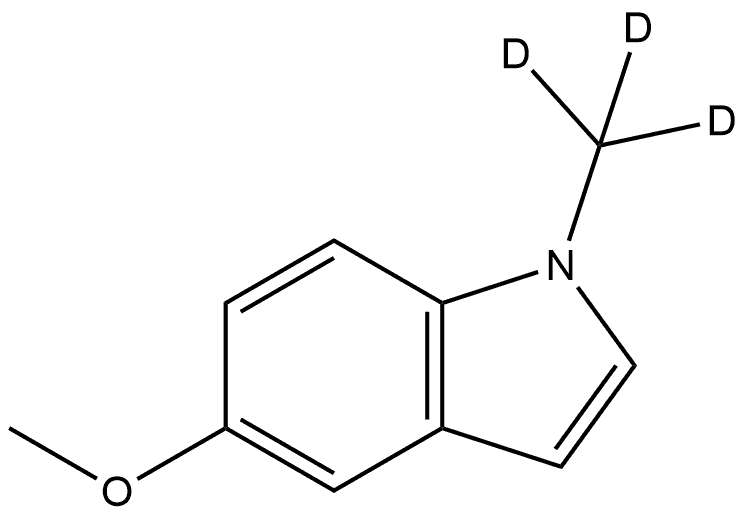 5-Methoxy-1-(methyl-d3)-1H-indole Structure