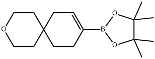 3-Oxaspiro[5.5]undec-8-ene, 9-(4,4,5,5-tetramethyl-1,3,2-dioxaborolan-2-yl)- Structure