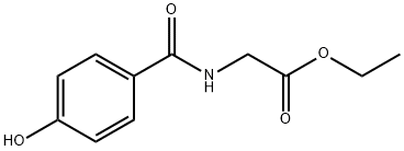 Ethyl 2-[(4-hydroxyphenyl)formamido]acetate Structure