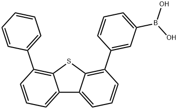 Boronic acid, B-[3-(6-phenyl-4-dibenzothienyl)phenyl]- Structure