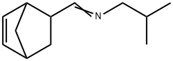 1-Propanamine, N-(bicyclo[2.2.1]hept-5-en-2-ylmethylene)-2-methyl- 구조식 이미지