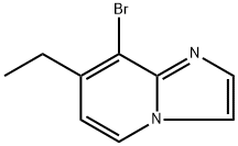 8-bromo-7-ethylimidazo[1,2-a]pyridine Structure