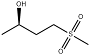 2-Butanol, 4-(methylsulfonyl)-, (2R)- 구조식 이미지