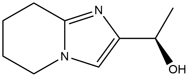 (R)-1-(5,6,7,8-Tetrahydroimidazo[1,2-a]pyridin-2-yl)ethan-1-ol 구조식 이미지