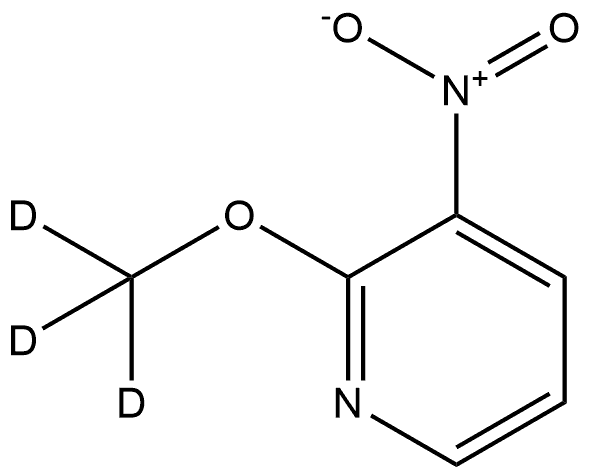 2-(METHOXY-D3)-3-NITROPYRIDINE Structure