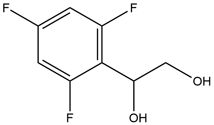 1-(2,4,6-Trifluorophenyl)-1,2-ethanediol Structure