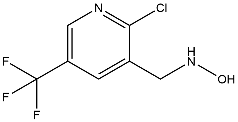 2-Chloro-N-hydroxy-5-(trifluoromethyl)-3-pyridinemethanamine Structure