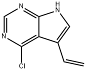4-Chloro-5-vinyl-7H-pyrrolo[2,3-d]pyrimidine Structure