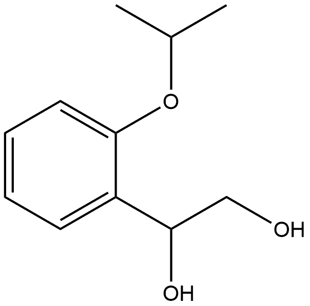 1-[2-(1-Methylethoxy)phenyl]-1,2-ethanediol Structure