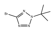 2H-Tetrazole, 5-bromo-2-(1,1-dimethylethyl)- Structure