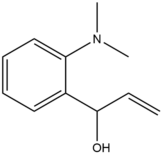 2-(Dimethylamino)-α-ethenylbenzenemethanol Structure