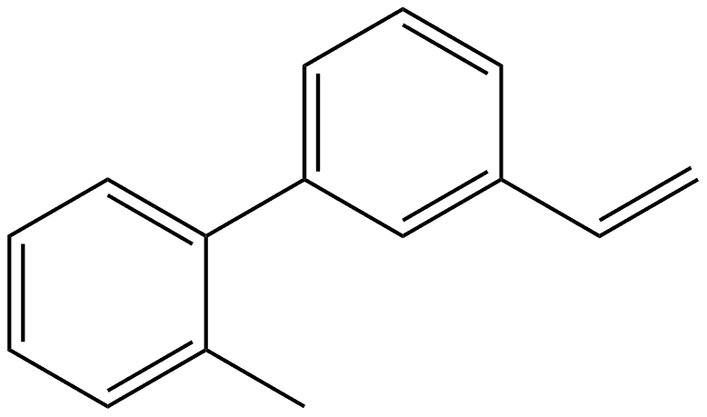 3′-Ethenyl-2-methyl-1,1′-biphenyl Structure