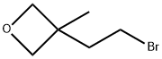 Oxetane, 3-(2-bromoethyl)-3-methyl- Structure