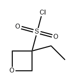 3-Oxetanesulfonyl chloride, 3-ethyl- Structure