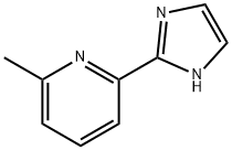 Pyridine, 2-(1H-imidazol-2-yl)-6-methyl- 구조식 이미지