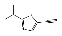 Thiazole, 5-ethynyl-2-(1-methylethyl)- Structure