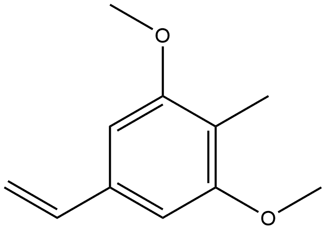 5-Ethenyl-1,3-dimethoxy-2-methylbenzene Structure