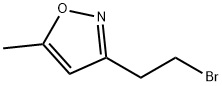 3-(2-bromoethyl)-5-methyl-1,2-oxazole Structure