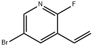 5-Bromo-2-fluoro-3-vinyl-pyridine Structure