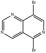 5,8-dibromopyrido[4,3-d]pyrimidine 구조식 이미지