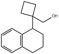 [1-(1,2,3,4-tetrahydronaphthalen-1-yl)cyclobutyl] methanol 구조식 이미지