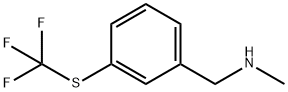 methyl({3-[(trifluoromethyl)sulfanyl]phenyl}methyl)amine hydrochloride
ACD number Structure