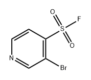 4-Pyridinesulfonyl fluoride, 3-bromo- Structure