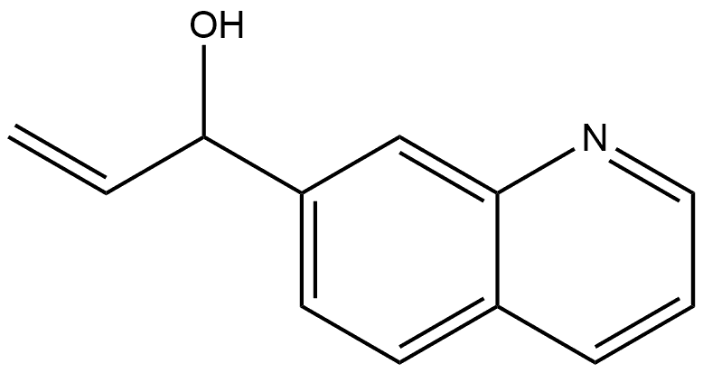 α-Ethenyl-7-quinolinemethanol Structure