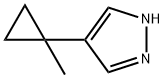 4-(1-methylcyclopropyl)-1H-pyrazole Structure