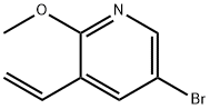 Pyridine, 5-bromo-3-ethenyl-2-methoxy- Structure