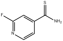 2-fluoropyridine-4-carbothioamide Structure