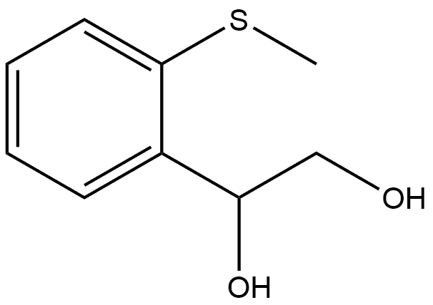 1-[2-(Methylthio)phenyl]-1,2-ethanediol Structure