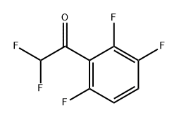 2,2-Difluoro-1-(2,3,6-trifluorophenyl)ethanone Structure