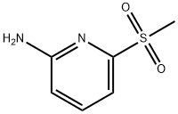 6-methanesulfonylpyridin-2-amine Structure
