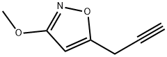 Isoxazole, 3-methoxy-5-(2-propyn-1-yl)- Structure