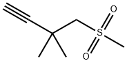 1-Butyne, 3,3-dimethyl-4-(methylsulfonyl)- 구조식 이미지