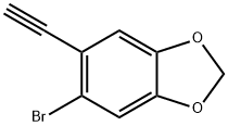 5-Bromo-6-ethynyl-1,3-dioxaindane Structure