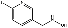 N-((6-Fluoropyridin-3-yl)methyl)hydroxylamine Structure