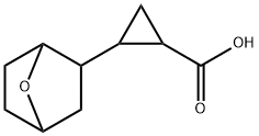 2-{7-oxabicyclo[2.2.1]heptan-2-yl}cyclopropane-1-
carboxylic acid Structure