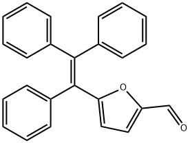 5-(1,2,2-triphenylvinyl)furan-2-carbaldehyde Structure