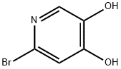 3,4-Pyridinediol, 6-bromo- Structure