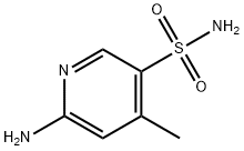 6-amino-4-methylpyridine-3-sulfonamide Structure