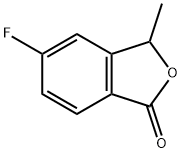 1(3H)-Isobenzofuranone, 5-fluoro-3-methyl- Structure