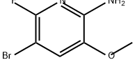 2-Pyridinamine, 5-bromo-6-fluoro-3-methoxy- 구조식 이미지