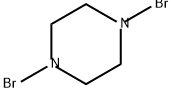 Piperazine, 1,4-dibromo- Structure