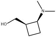 cis-2-(dimethylamino cyclobutyl]methanol Structure